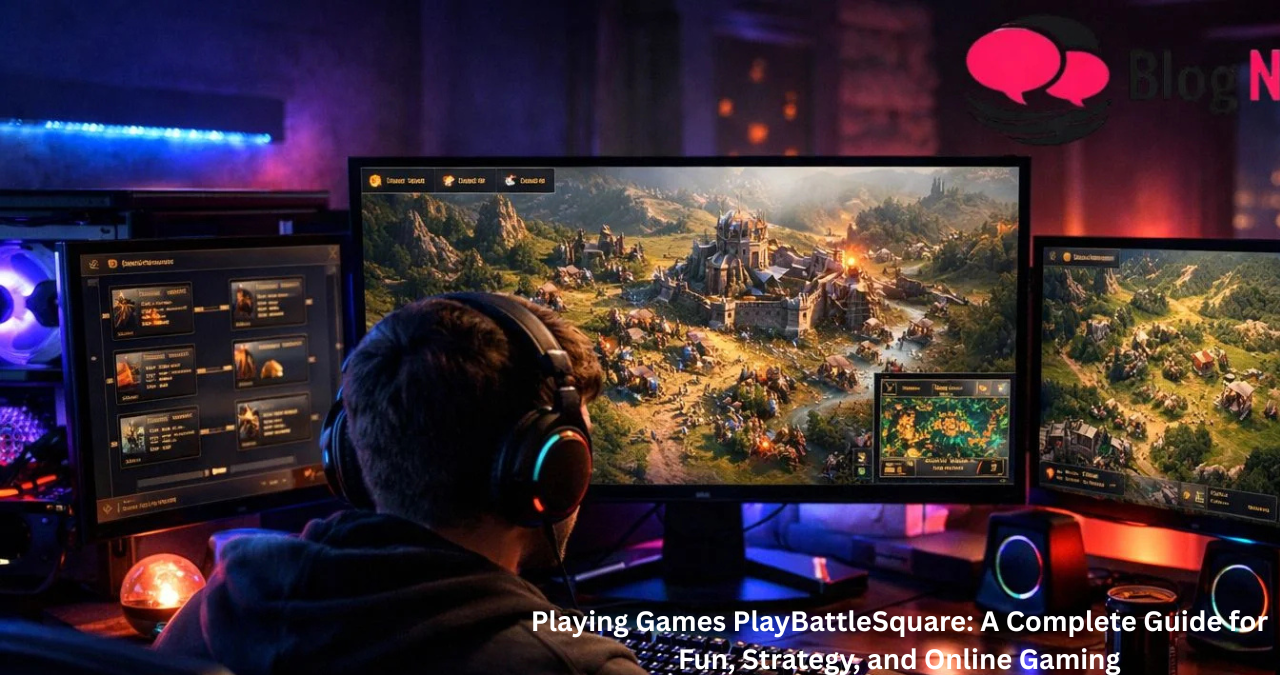 Playing Games PlayBattleSquare